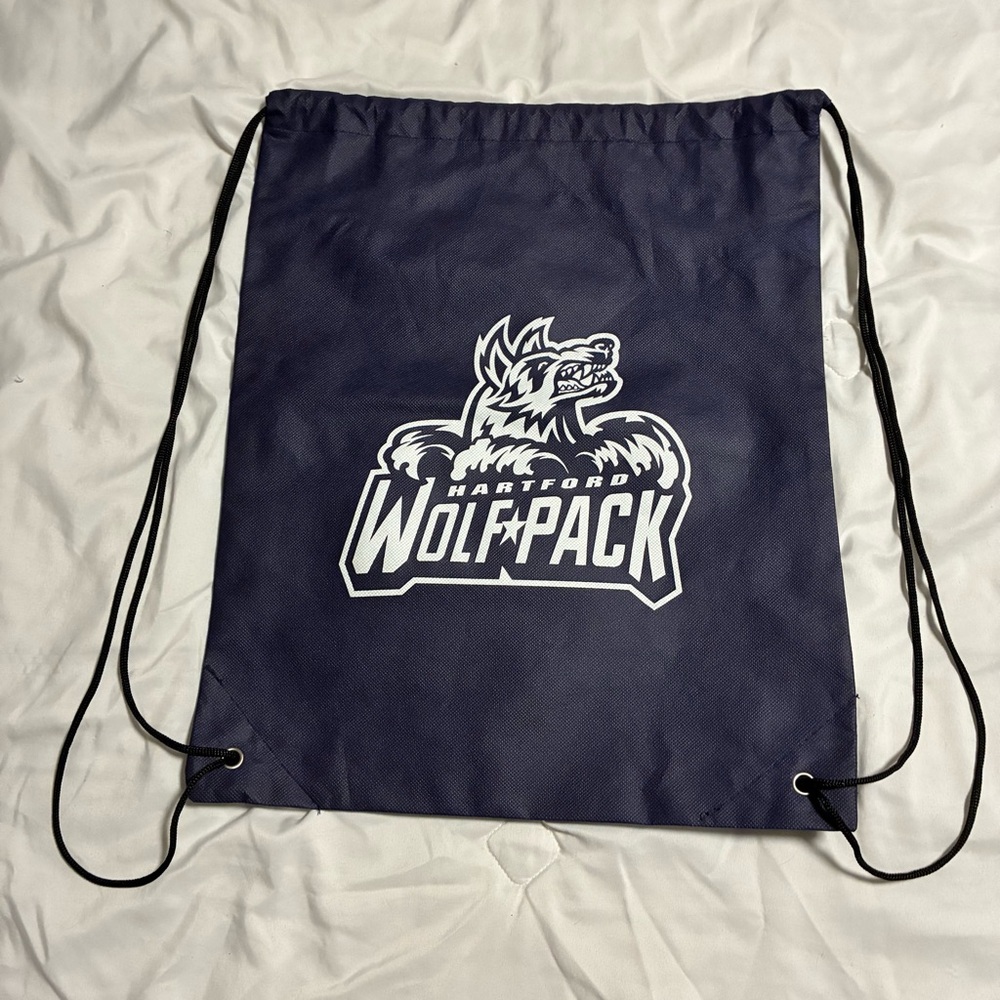 Navy Drawstring Gym Sack
